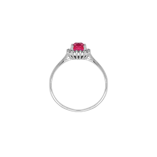 Gold Ring with Colored Stones