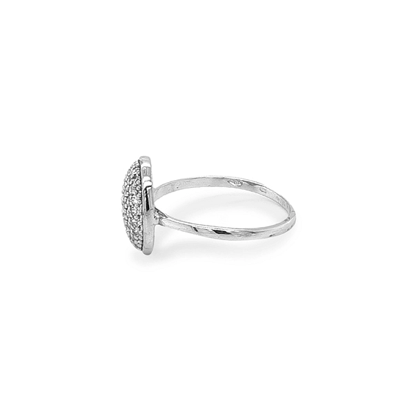 Gold Ring with Zircons