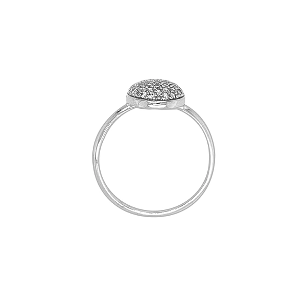 Gold Ring with Zircons