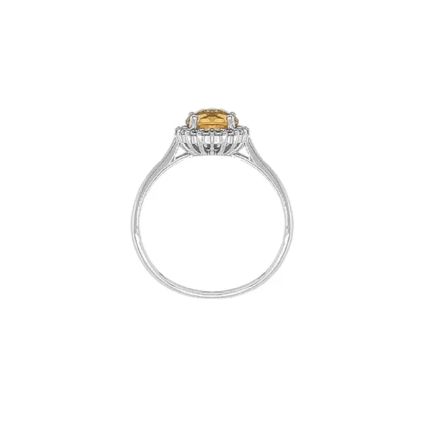 Gold Ring with Colored Stones