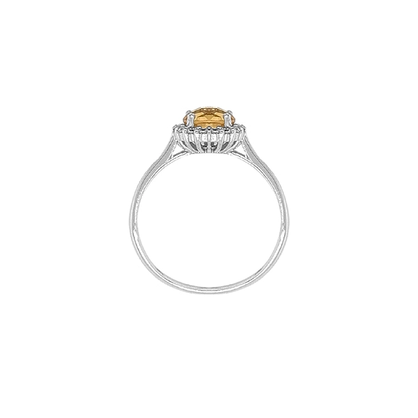 Gold Ring with Colored Stones