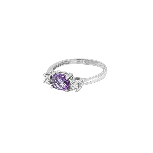 Gold Ring with Colored Stones