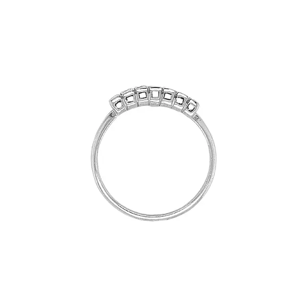 Gold Ring with Zircons