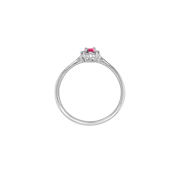 Gold Ring with Colored Stones