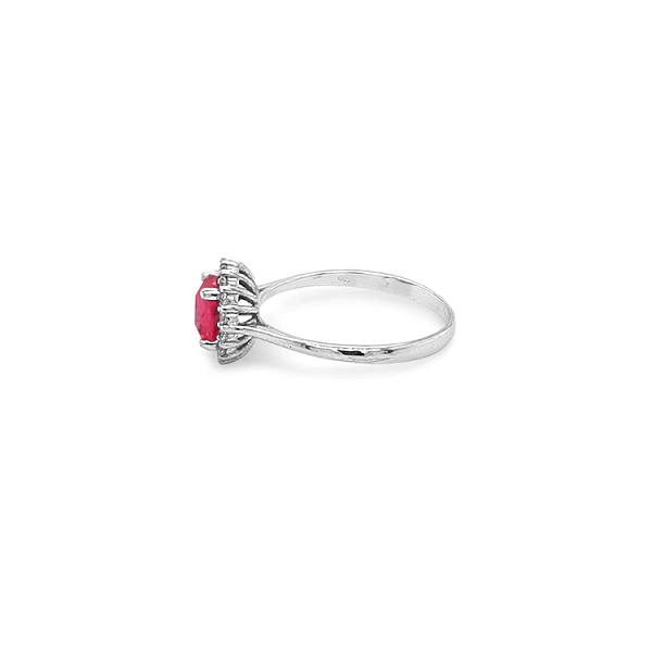 Gold Ring with Colored Stones