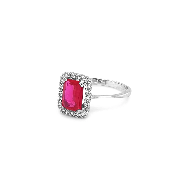 Gold Ring with Colored Stones