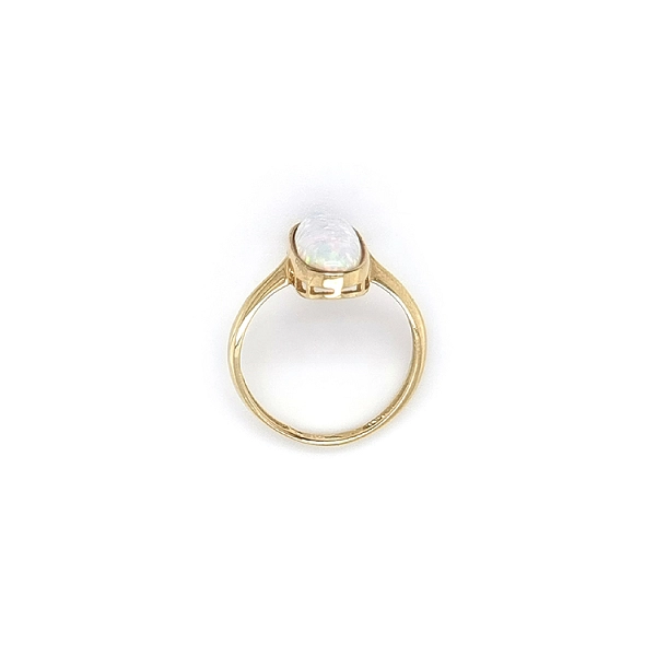 Gold Ring with Opal