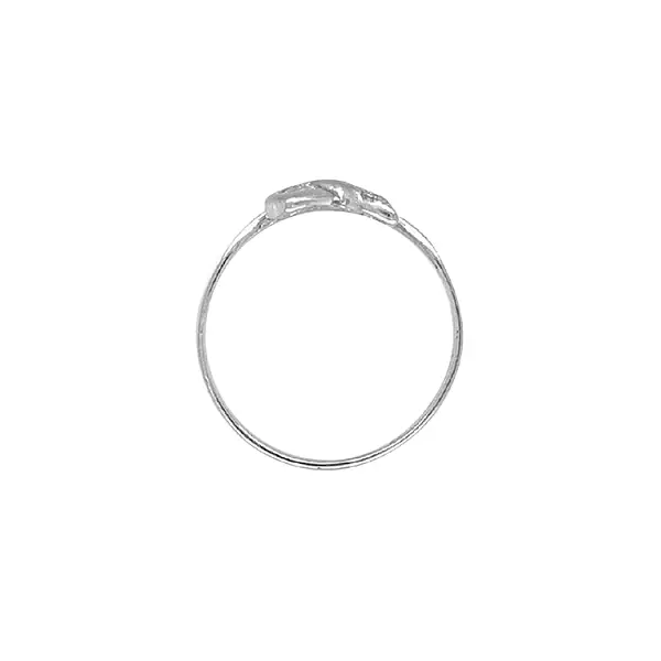 Gold Ring with Zircon