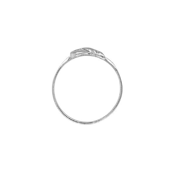 Gold Ring with Zircon