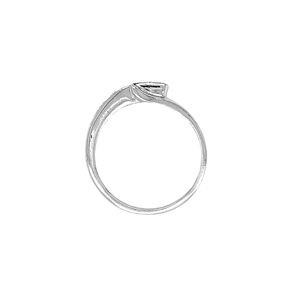 Gold Ring with Zircons