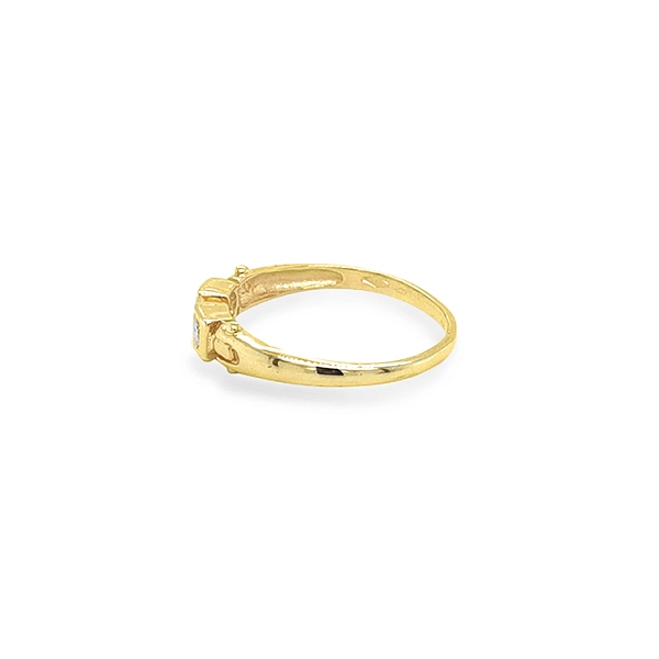 Gold Ring with Colored Stones