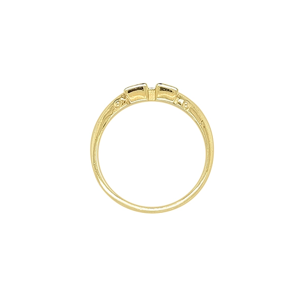 Gold Ring with Colored Stones
