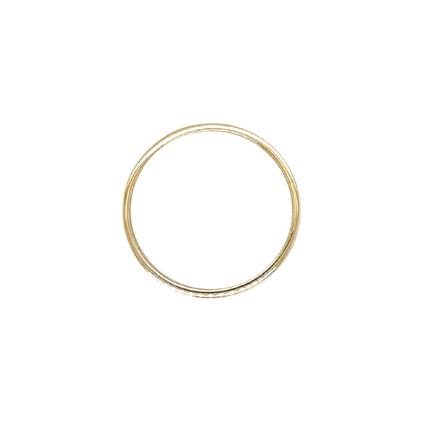 Gold Ring with Black Zircons