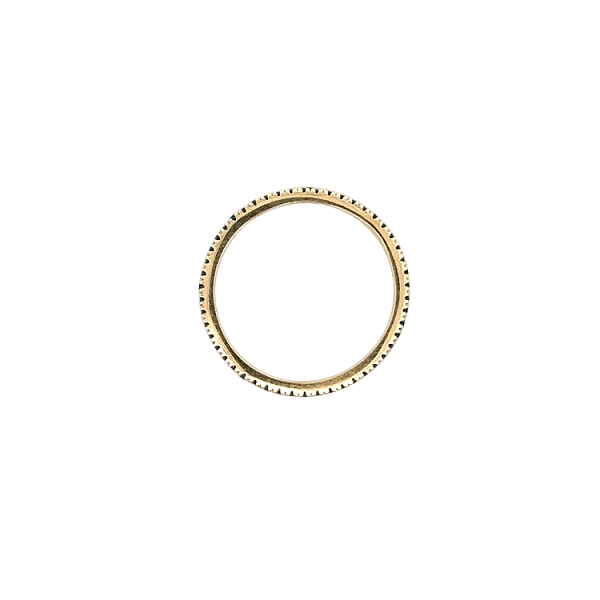 Gold Ring with Blue Stones Eternity