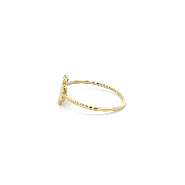 Golden Four Leaf Clover Ring