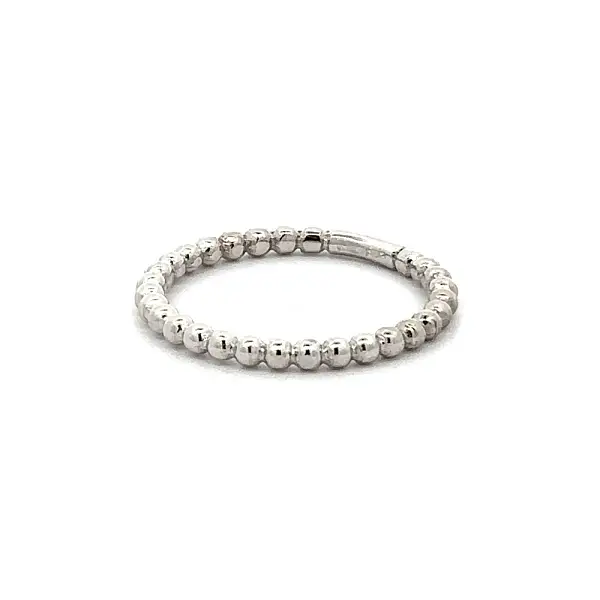 Ring White Gold Balls