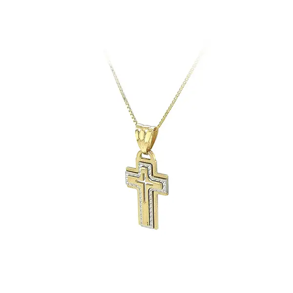 Cross of Combined Gold