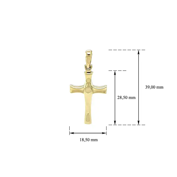 Gold Cross Pendant