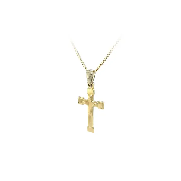 Gold Cross Pendant