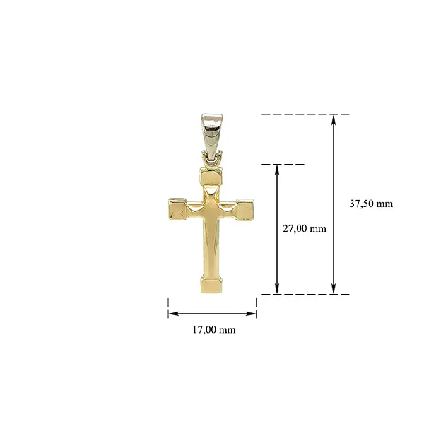 Gold Cross Pendant