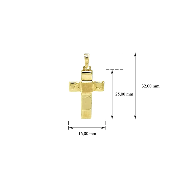 Gold Cross Pendant