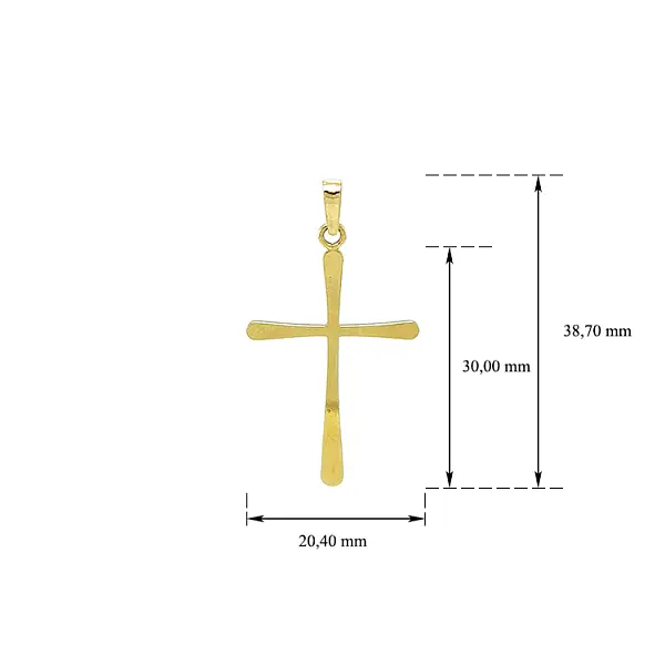 Gold Cross Pendant
