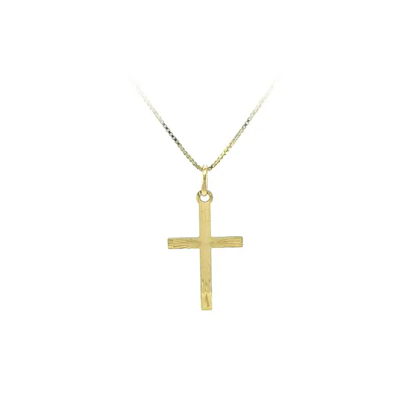 Gold Cross Pendant