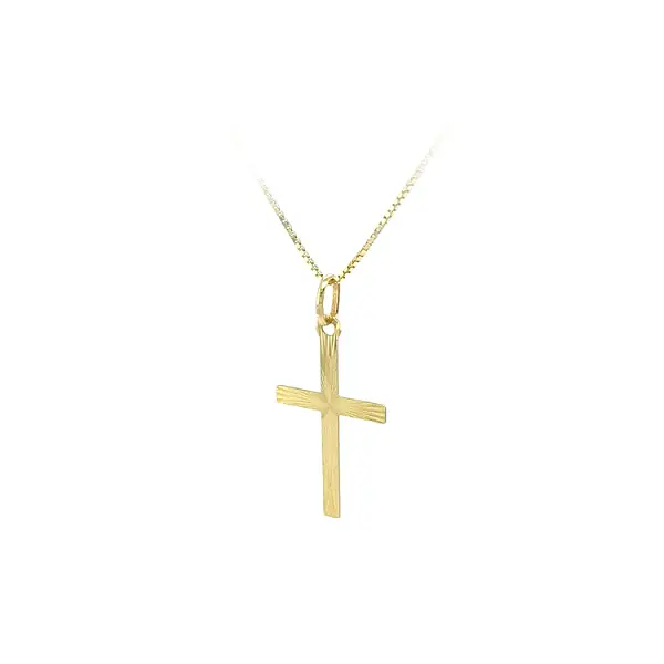 Gold Cross Pendant