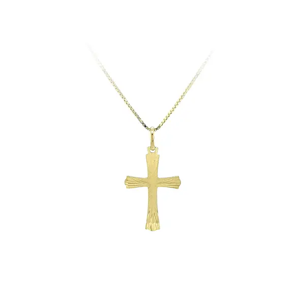 Gold Cross Pendant