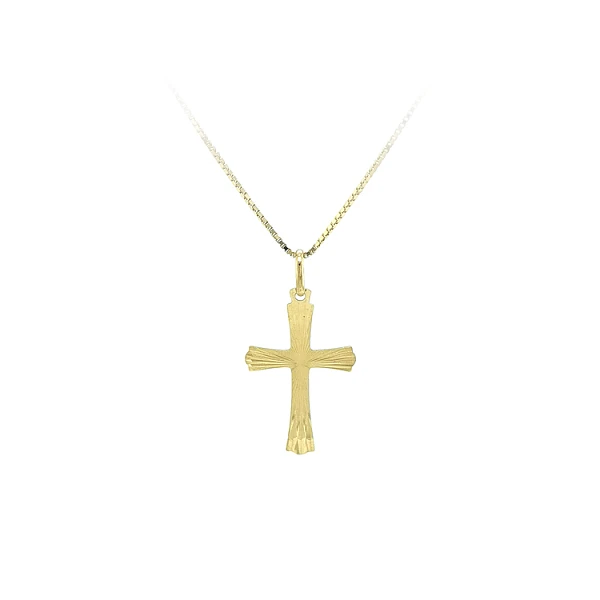 Gold Cross Pendant