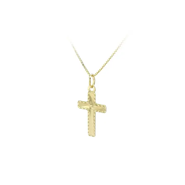 Gold Cross Pendant