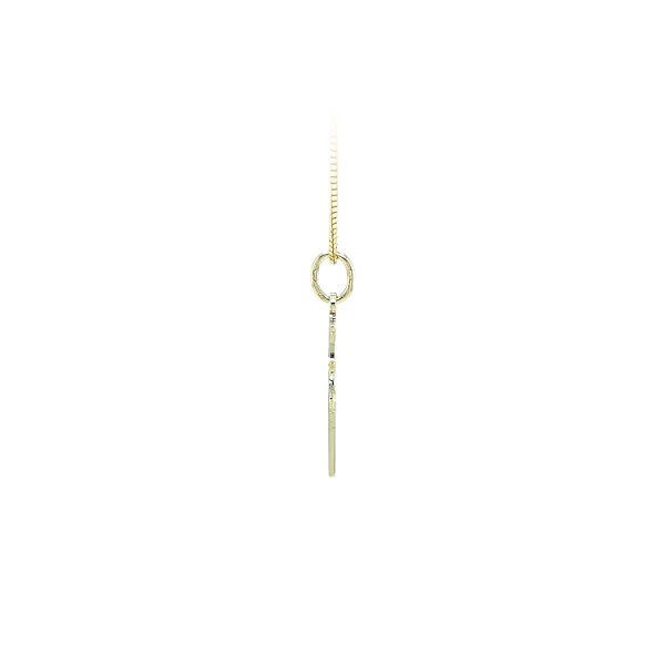 Pendant Cross of Combined Gold