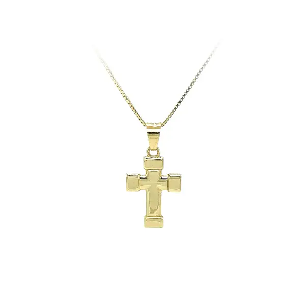Gold Cross Pendant