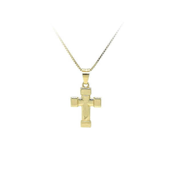 Gold Cross Pendant