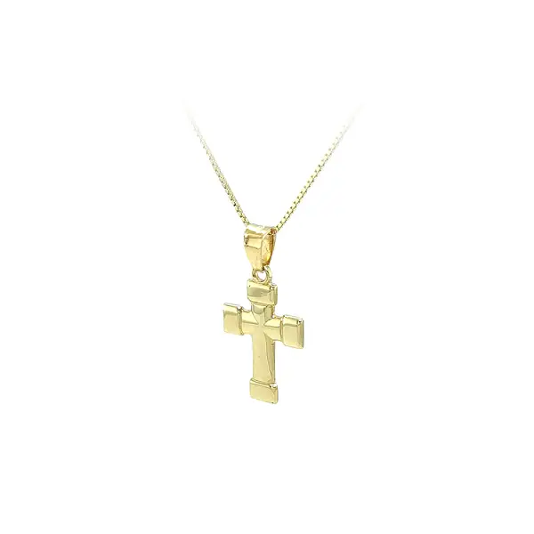 Gold Cross Pendant