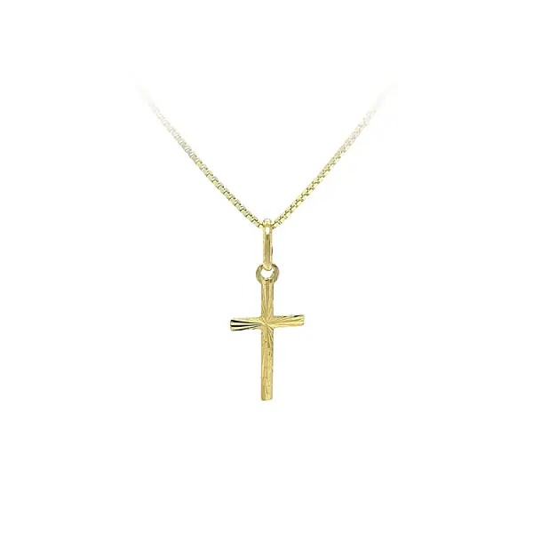 Gold Cross Pendant
