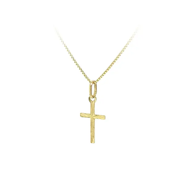 Gold Cross Pendant