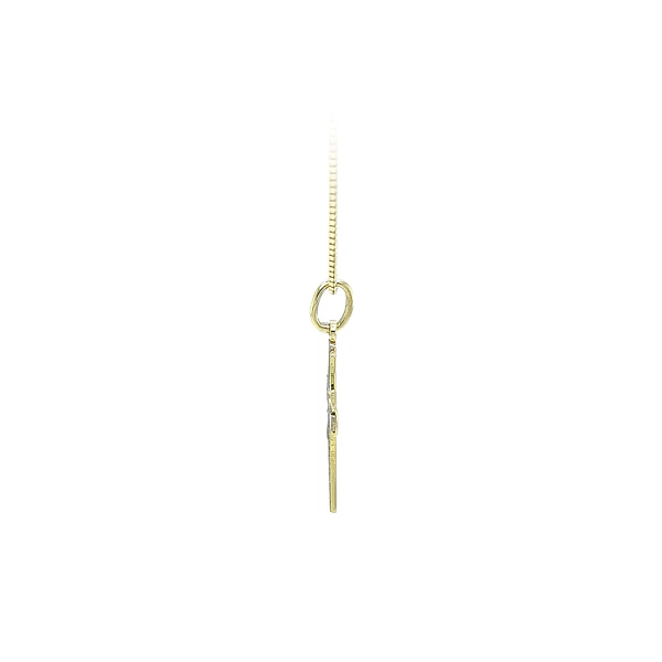 Pendant Cross of Combined Gold