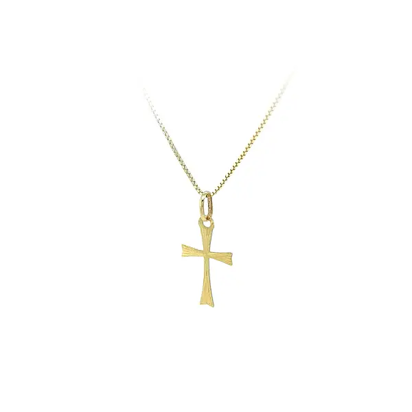 Gold Cross Pendant