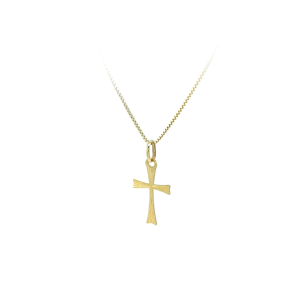 Gold Cross Pendant