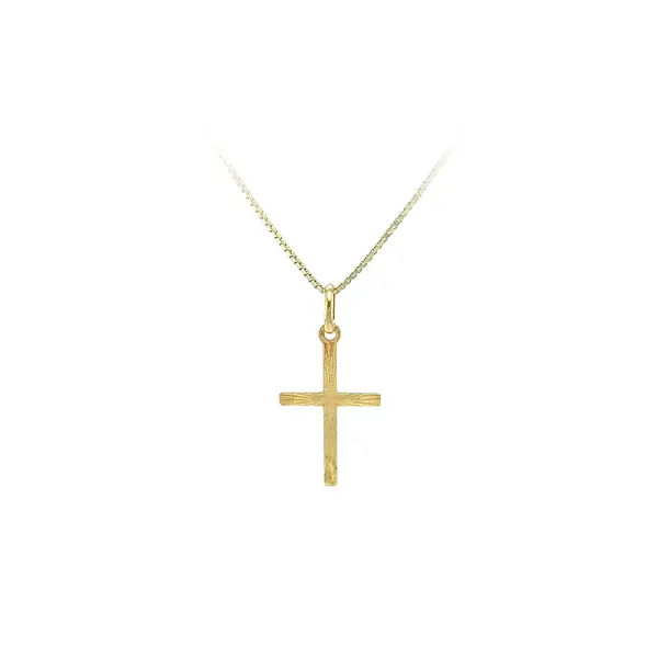 Gold Cross Pendant