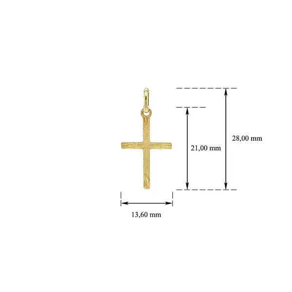 Gold Cross Pendant