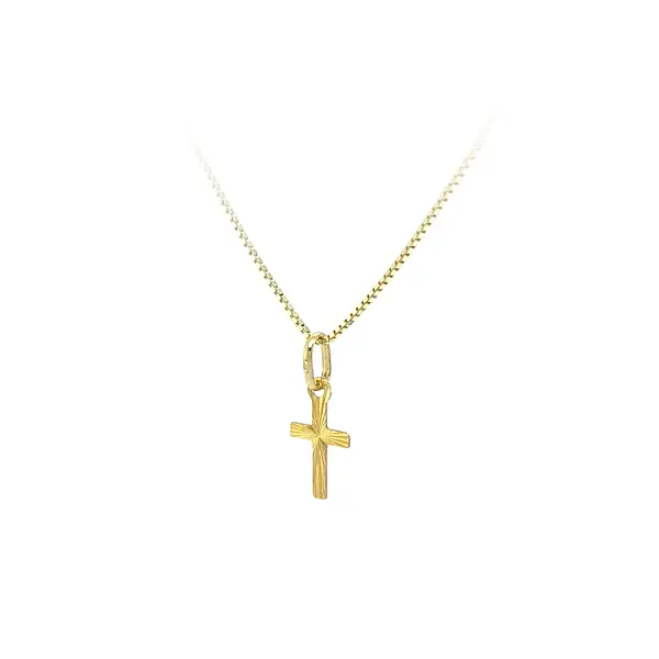 Gold Cross Pendant