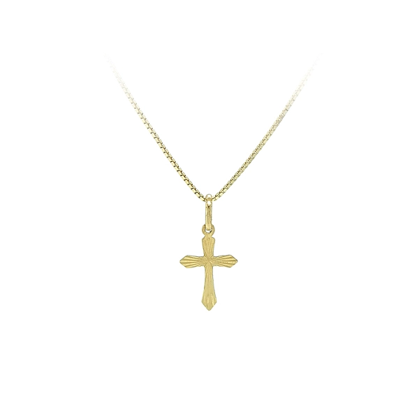 Gold Cross Pendant