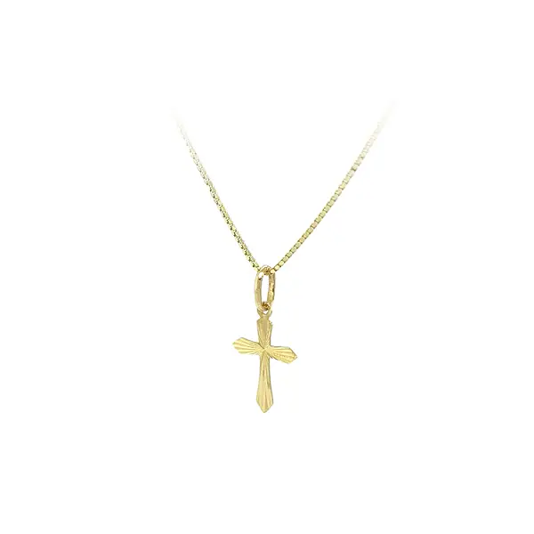 Gold Cross Pendant