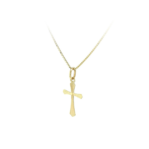 Gold Cross Pendant