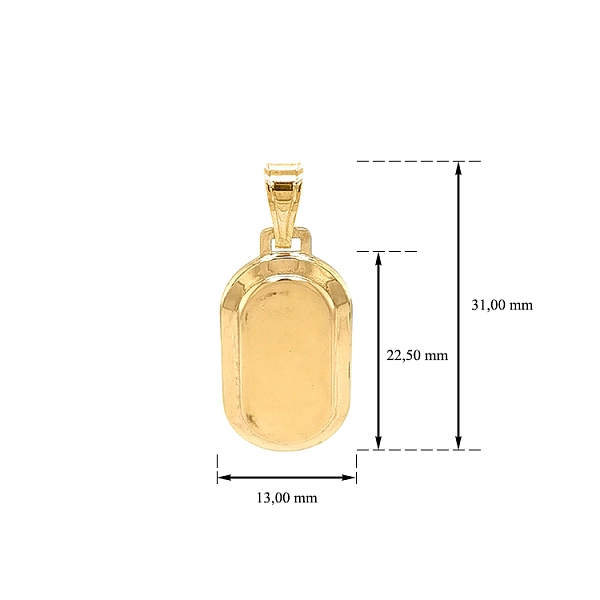 Gold Plate for Engraving