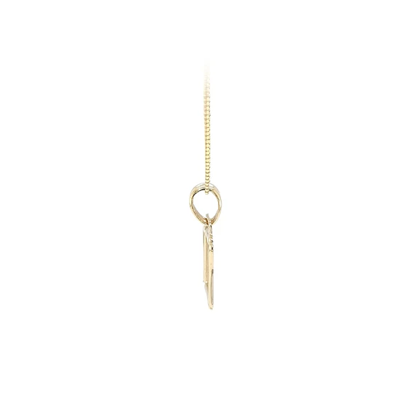 Gold Pendant Plate for Engraving