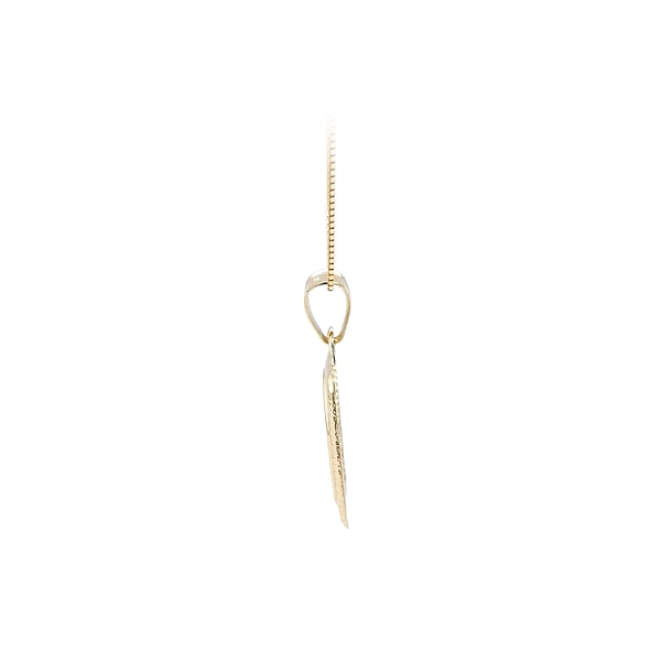 Gold Pendant Plate for Engraving