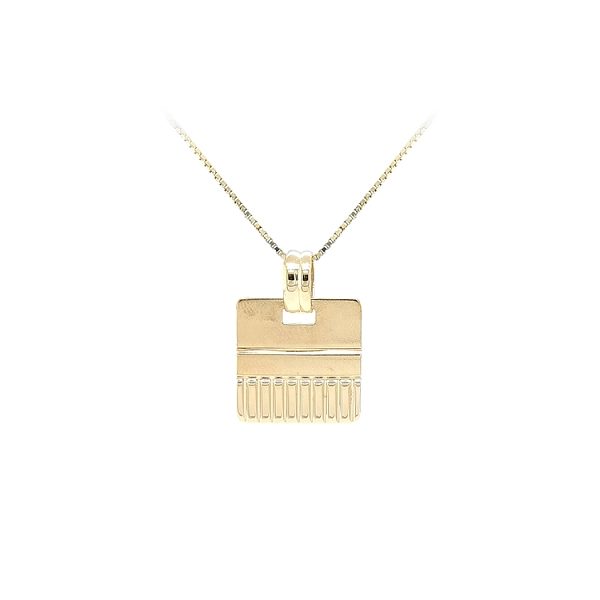 Gold Pendant Plate